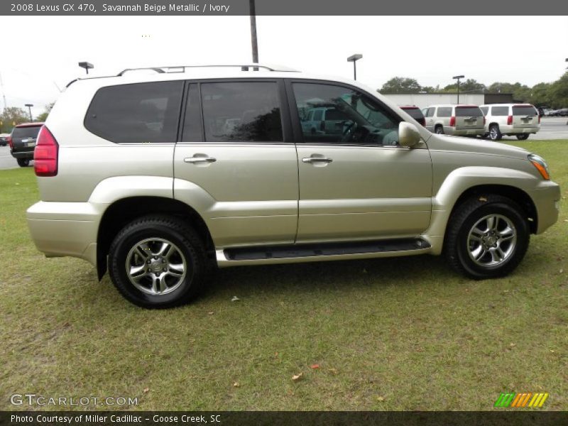Savannah Beige Metallic / Ivory 2008 Lexus GX 470