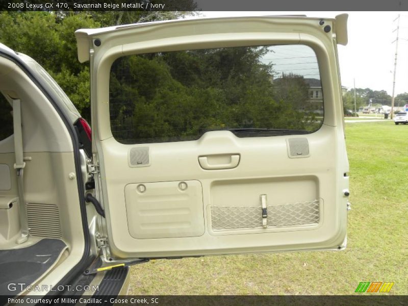 Savannah Beige Metallic / Ivory 2008 Lexus GX 470