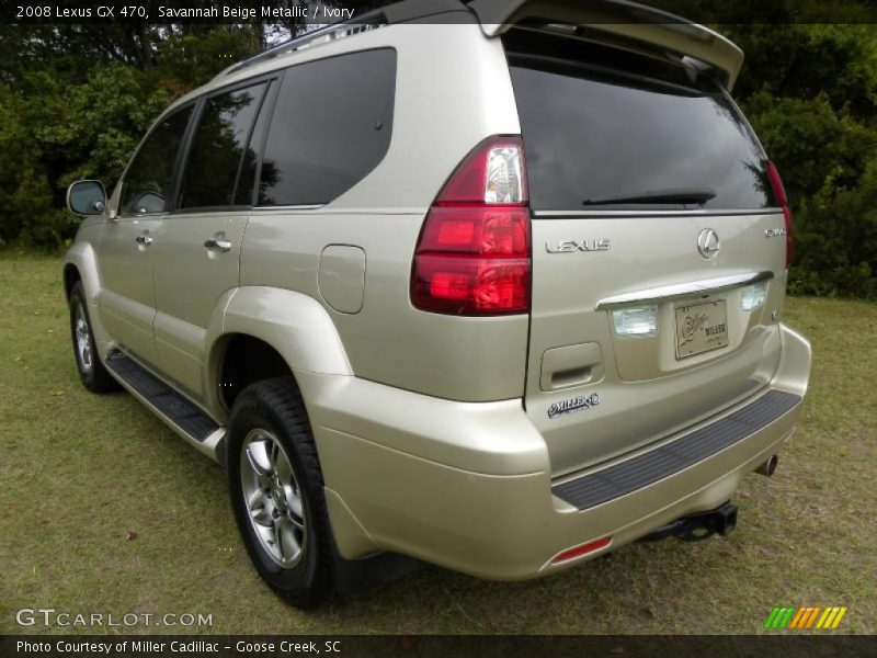 Savannah Beige Metallic / Ivory 2008 Lexus GX 470
