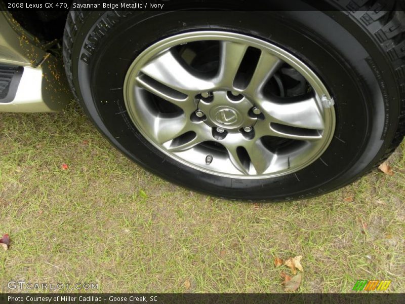 Savannah Beige Metallic / Ivory 2008 Lexus GX 470
