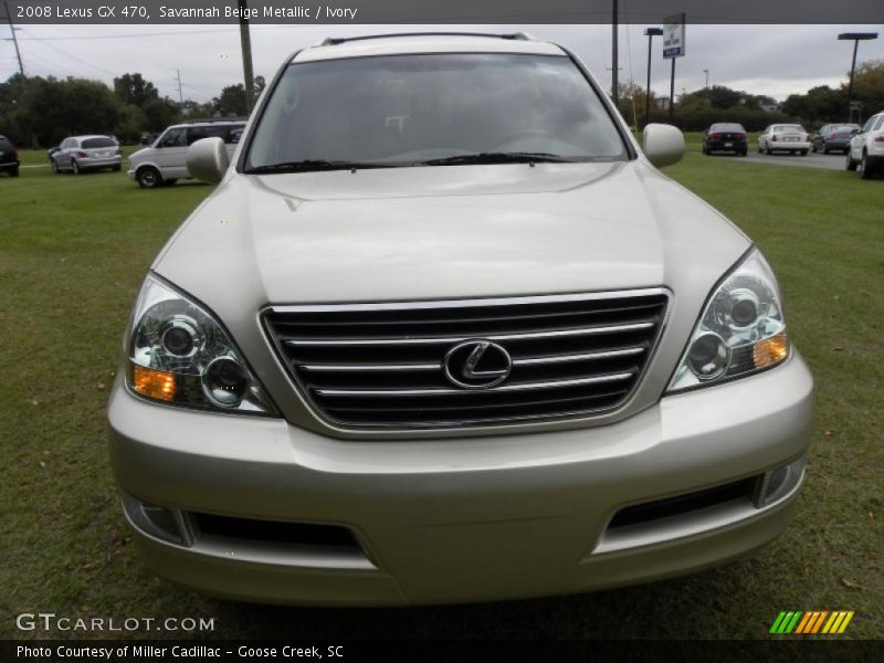 Savannah Beige Metallic / Ivory 2008 Lexus GX 470