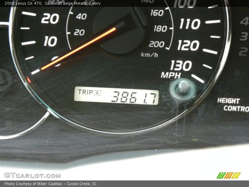 Savannah Beige Metallic / Ivory 2008 Lexus GX 470