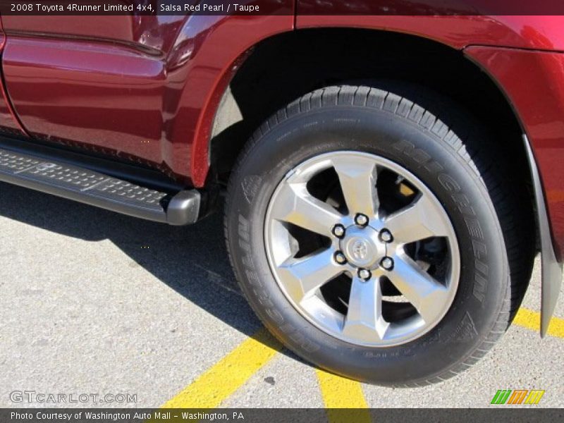 Salsa Red Pearl / Taupe 2008 Toyota 4Runner Limited 4x4