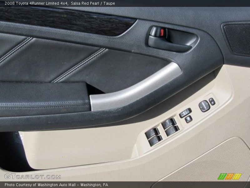 Salsa Red Pearl / Taupe 2008 Toyota 4Runner Limited 4x4