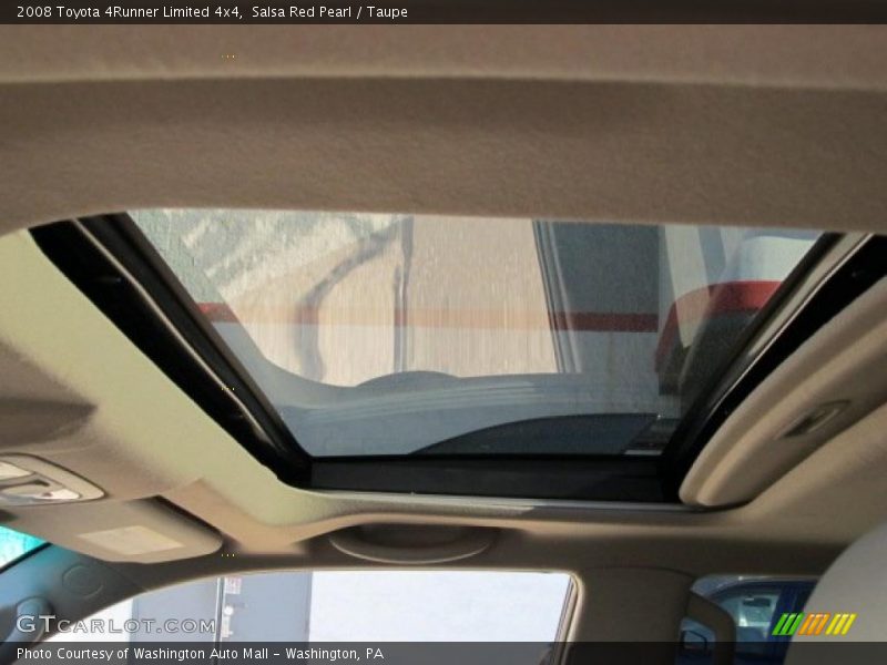 Salsa Red Pearl / Taupe 2008 Toyota 4Runner Limited 4x4