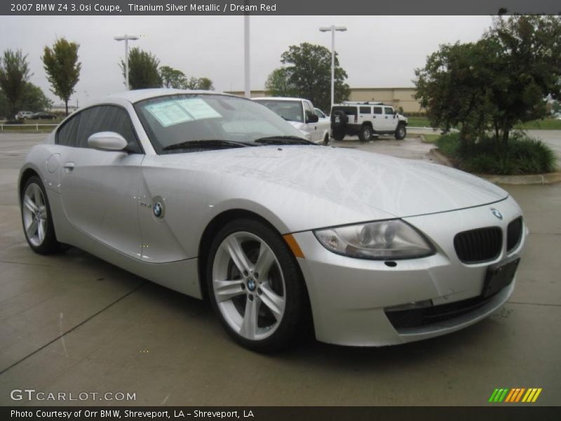 Front 3/4 View of 2007 Z4 3.0si Coupe