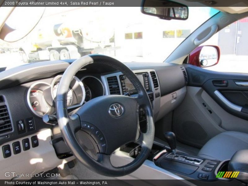 Salsa Red Pearl / Taupe 2008 Toyota 4Runner Limited 4x4
