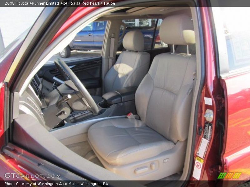 Salsa Red Pearl / Taupe 2008 Toyota 4Runner Limited 4x4