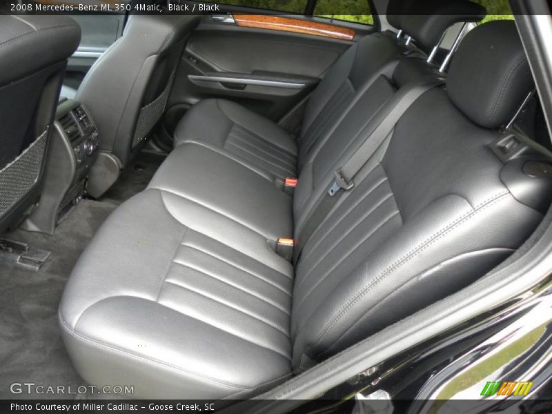 Black / Black 2008 Mercedes-Benz ML 350 4Matic
