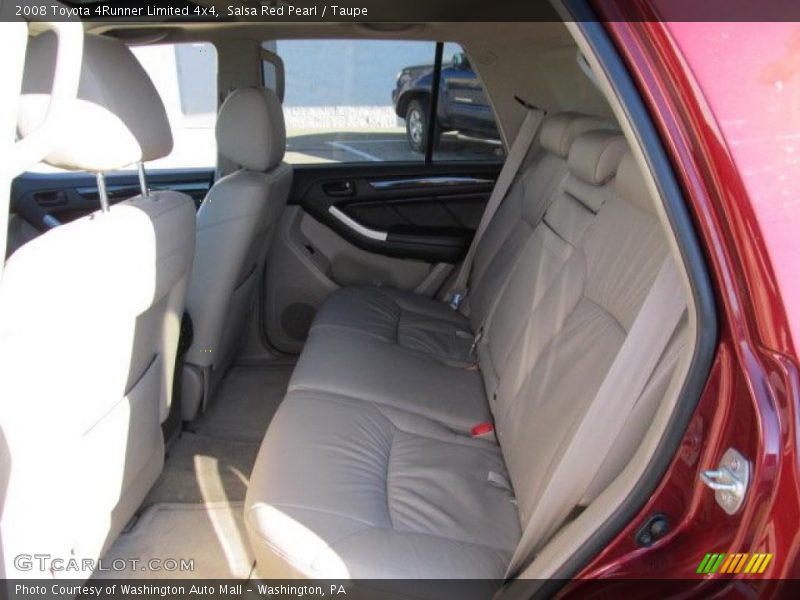Salsa Red Pearl / Taupe 2008 Toyota 4Runner Limited 4x4