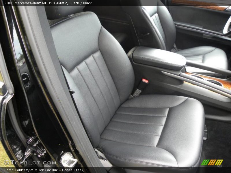 Black / Black 2008 Mercedes-Benz ML 350 4Matic
