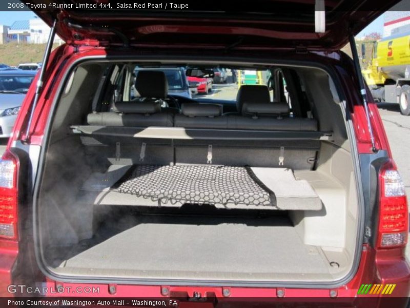 Salsa Red Pearl / Taupe 2008 Toyota 4Runner Limited 4x4