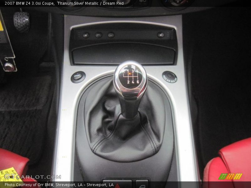  2007 Z4 3.0si Coupe 6 Speed Manual Shifter