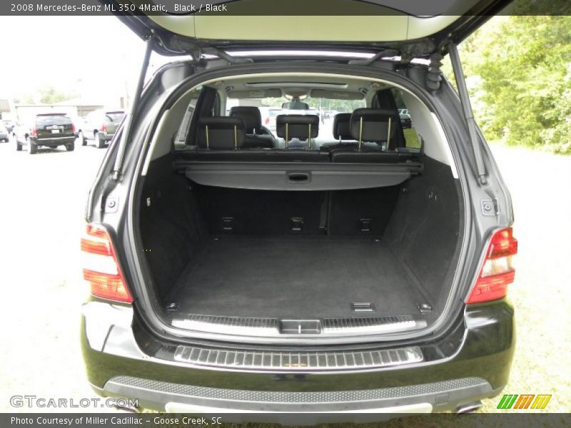 Black / Black 2008 Mercedes-Benz ML 350 4Matic