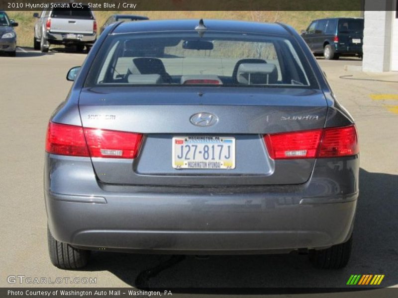 Slate Blue / Gray 2010 Hyundai Sonata GLS