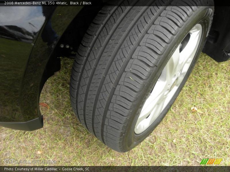 Black / Black 2008 Mercedes-Benz ML 350 4Matic