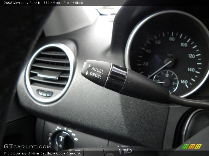 Black / Black 2008 Mercedes-Benz ML 350 4Matic