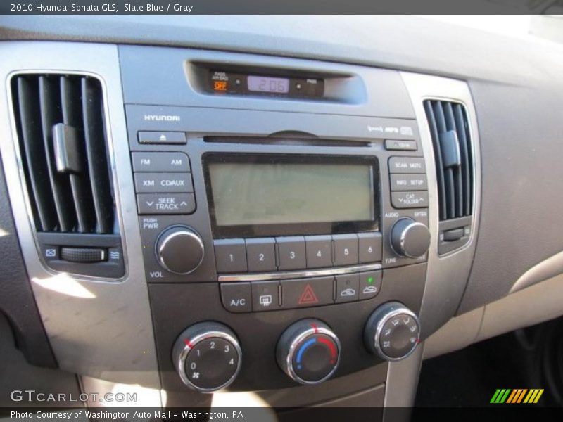 Slate Blue / Gray 2010 Hyundai Sonata GLS