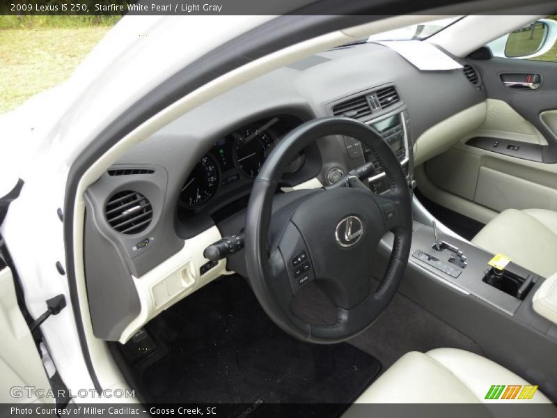  2009 IS 250 Light Gray Interior
