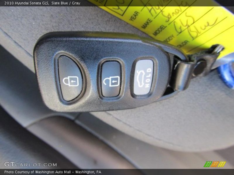 Slate Blue / Gray 2010 Hyundai Sonata GLS