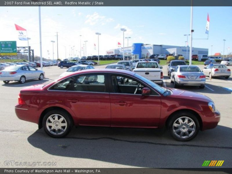 Redfire Metallic / Shale 2007 Ford Five Hundred SEL AWD