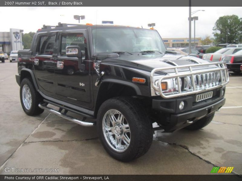Black / Ebony Black 2007 Hummer H2 SUT