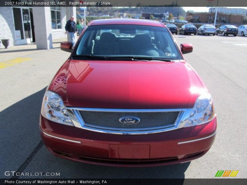 Redfire Metallic / Shale 2007 Ford Five Hundred SEL AWD
