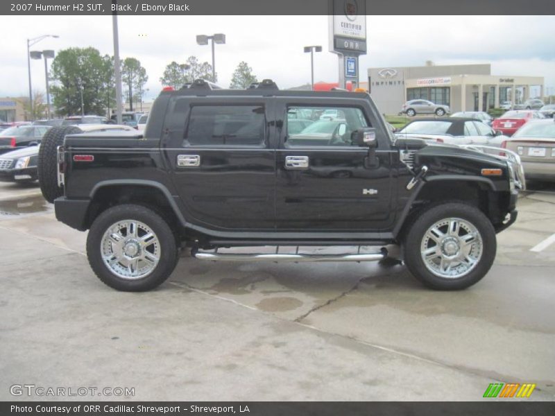 Black / Ebony Black 2007 Hummer H2 SUT