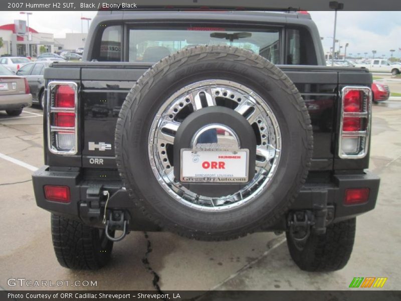 Black / Ebony Black 2007 Hummer H2 SUT