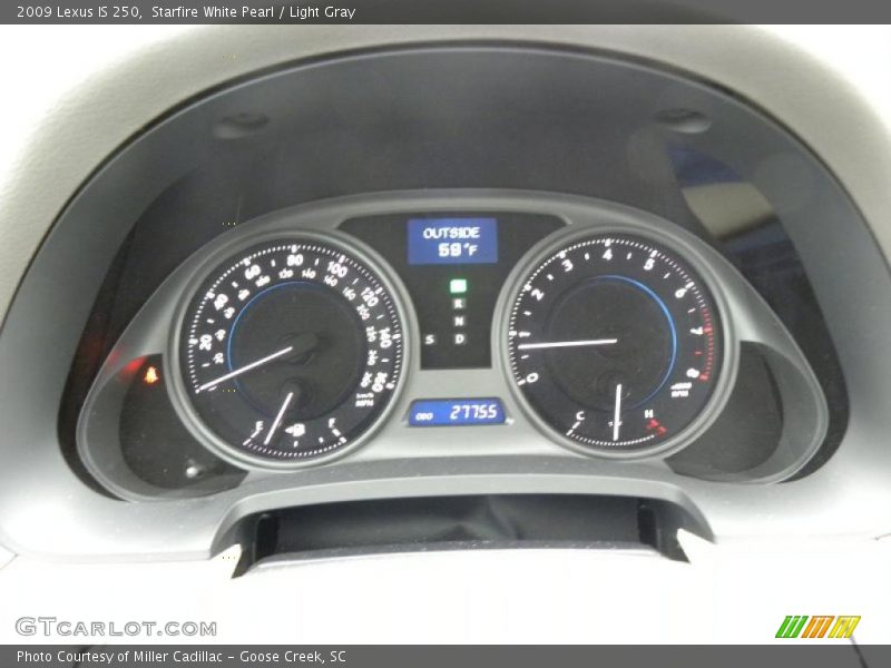  2009 IS 250 250 Gauges