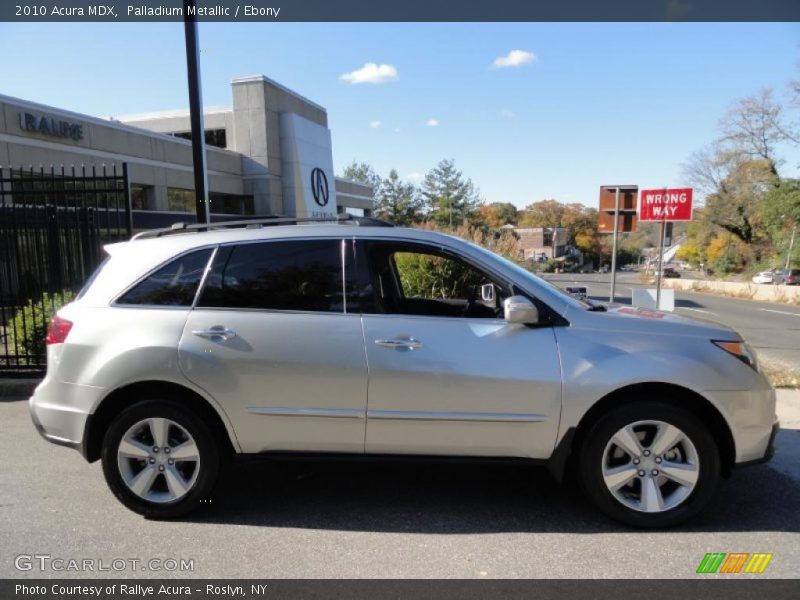 Palladium Metallic / Ebony 2010 Acura MDX