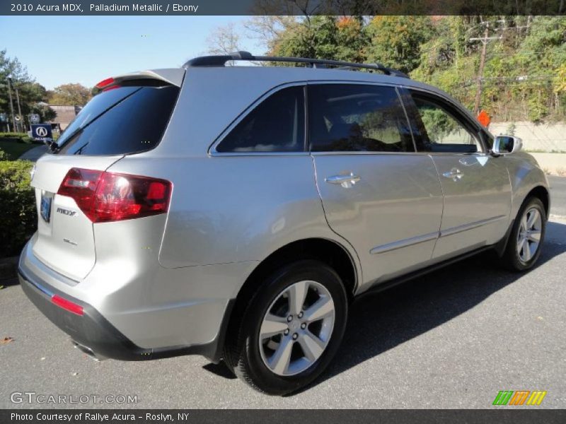 Palladium Metallic / Ebony 2010 Acura MDX