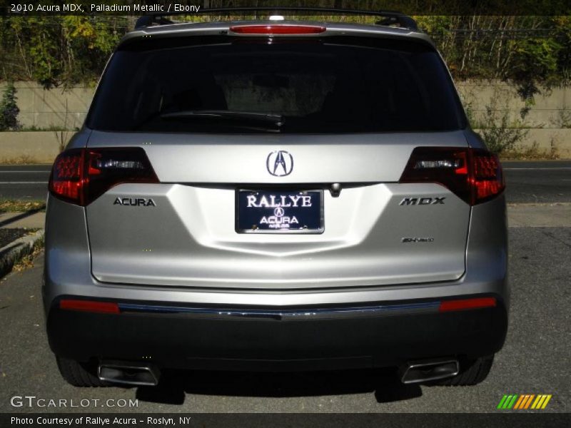 Palladium Metallic / Ebony 2010 Acura MDX