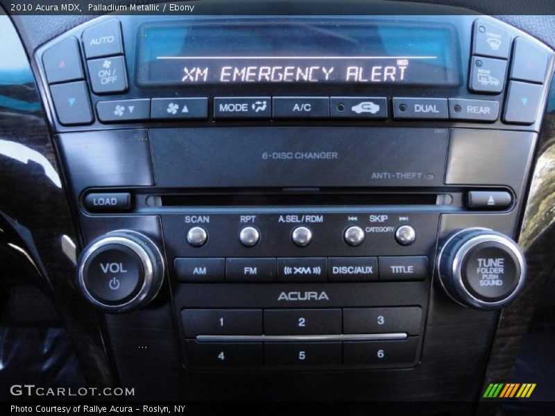 Controls of 2010 MDX 