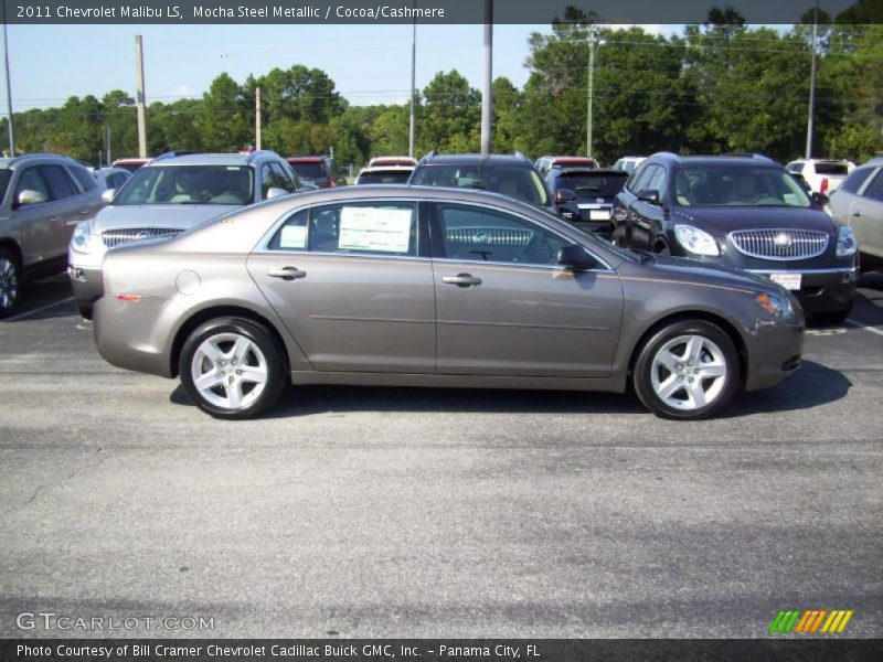 Mocha Steel Metallic / Cocoa/Cashmere 2011 Chevrolet Malibu LS
