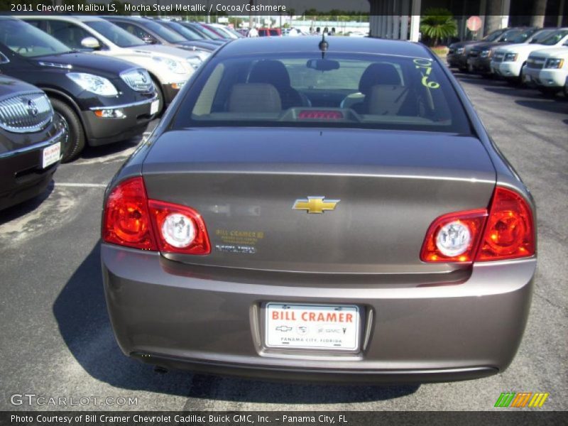 Mocha Steel Metallic / Cocoa/Cashmere 2011 Chevrolet Malibu LS