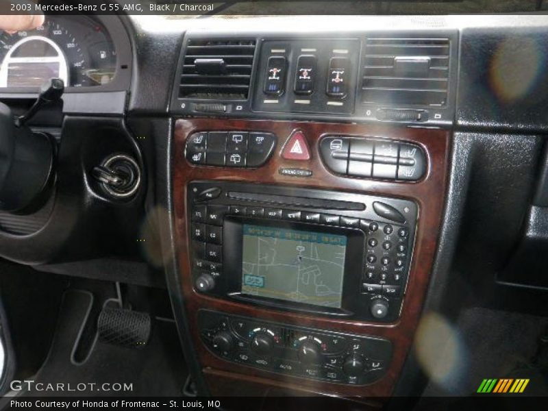 Controls of 2003 G 55 AMG