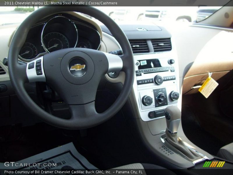 Mocha Steel Metallic / Cocoa/Cashmere 2011 Chevrolet Malibu LS