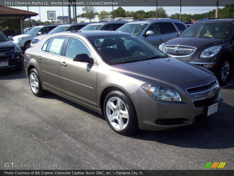 Mocha Steel Metallic / Cocoa/Cashmere 2011 Chevrolet Malibu LS
