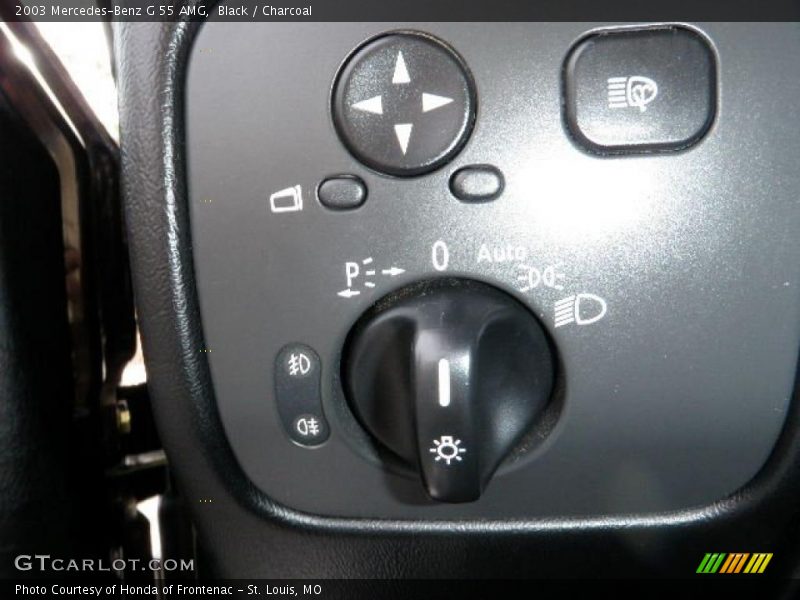 Controls of 2003 G 55 AMG