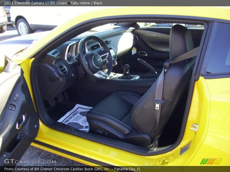  2011 Camaro LT/RS Coupe Black Interior
