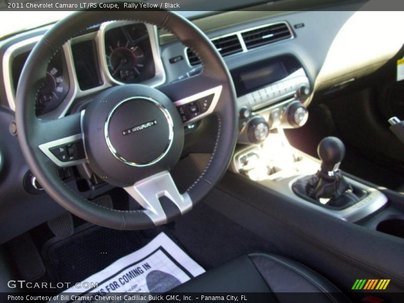 Black Interior - 2011 Camaro LT/RS Coupe 