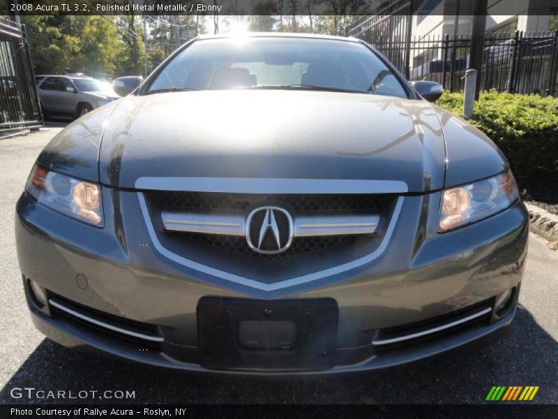 Polished Metal Metallic / Ebony 2008 Acura TL 3.2