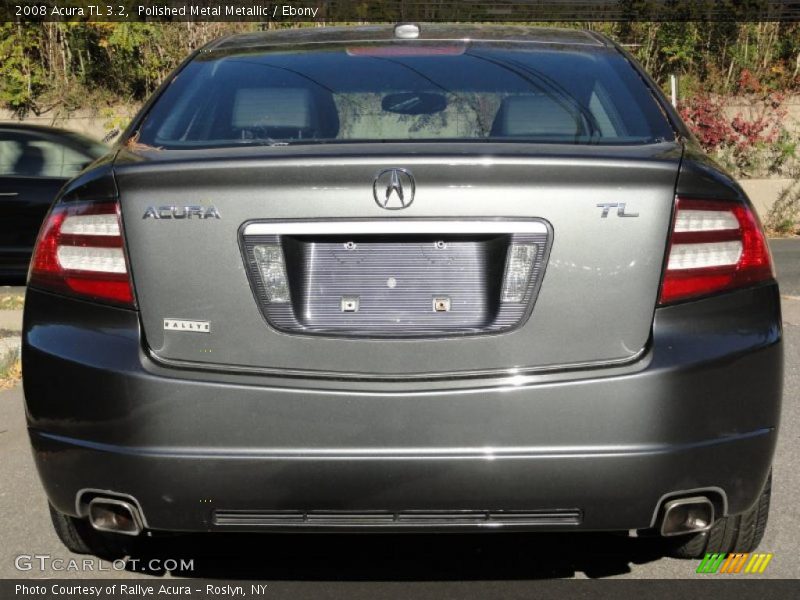 Polished Metal Metallic / Ebony 2008 Acura TL 3.2