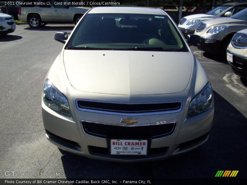 Gold Mist Metallic / Cocoa/Cashmere 2011 Chevrolet Malibu LS