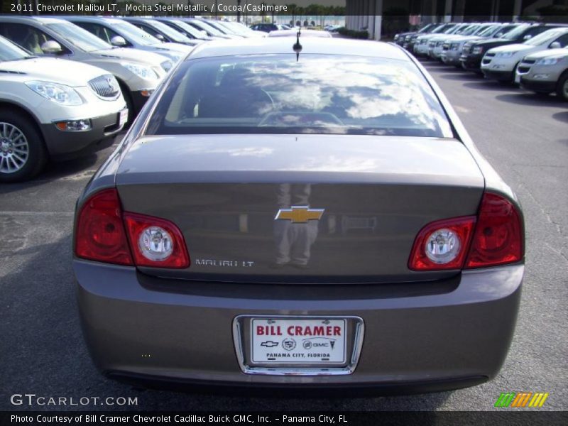 Mocha Steel Metallic / Cocoa/Cashmere 2011 Chevrolet Malibu LT