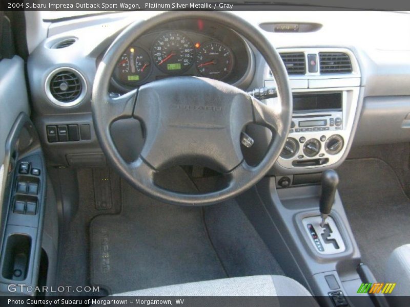  2004 Impreza Outback Sport Wagon Gray Interior