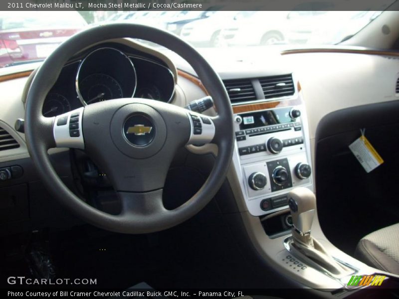 Mocha Steel Metallic / Cocoa/Cashmere 2011 Chevrolet Malibu LT