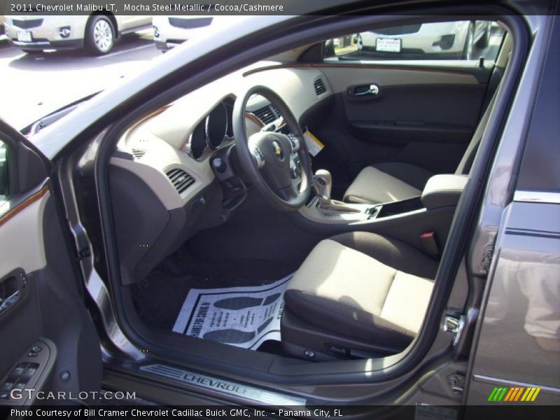 Mocha Steel Metallic / Cocoa/Cashmere 2011 Chevrolet Malibu LT