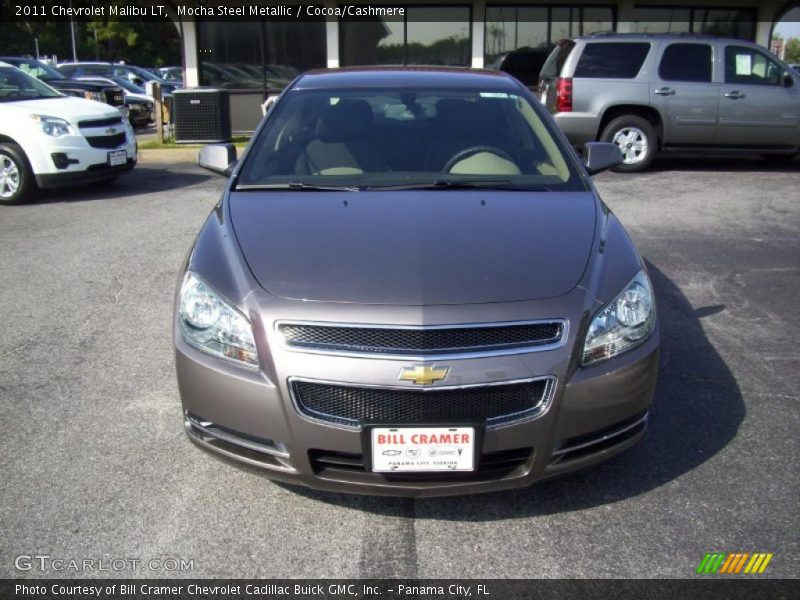 Mocha Steel Metallic / Cocoa/Cashmere 2011 Chevrolet Malibu LT